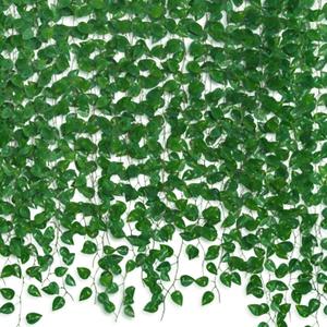 48 Pack 344Ft Fake Plants Artificial Vines for Room Decor, Faux ivy Greenery Garland for Home teen girls bedroom living Aesthetic Farmhouse Dorm Wall Decoration, Wedding Easter Christmas Party Gift