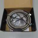 6AN 70" Transmission Fluid Oil Cooler Hose Line kit for GM Chevy Transmission 4L80E TH350 TH400 4L60E 700R4 200-4R TR6060 Ford AOD 4R100 4R70W and C5 Stainless Steel Braided PTFE Hose