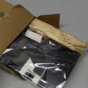 Jutom 100 Pcs Mini Favor Boxes Extra Small Candy Boxes Paper with Gold Ribbon for Valentine's Day Birthday Wedding Anniversary Supplies(2 x 2 x 2 Inch,Black)