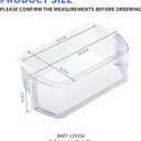 DA97-12935A Refrigerator Door Bin (Both the Left and Right Sides) Compatible with Samsung RF220NCTASG, RF220NCTAWW, RF220NCTASP, RF221NCTASP, RF221NCTASR Refrigerators