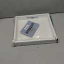 12x12 Traveler Adventure Shadow Box Frame Memory Box for Keepsakes Top Loading Shadow Keepsake Box with Slot for Concert Travel Ticket Stub Memory Wine Bottle Caps Shells Stamps, Creative Travel Gift (White)