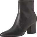Amazon Essentials Women's Fitted Stretch Ankle Boots with Block Heel