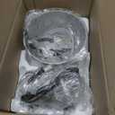 Meat Grinder Food Processor Chopper Electric Small with Safety Handle, TOMBOT 8-Cup Mini Blender for Meat Vegetables Fruits Nuts Puree with Spatula & 4 Sharp Blades, 1.8L Stainless Steel Bowl,2 Speeds