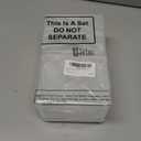 Jetec 6 Pieces Mini Plastic Clear Beads Storage Containers Box for Collecting Small Items, Beads, Jewelry, Business Cards, Game Pieces, Crafts (5 x 4 x 1.3 Inch)