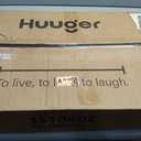 Huuger 78.7-94.5'' Extendable Behind Couch Table with Outlets, Rustic Brown, 78.7- 94.4"W x 29.5"H