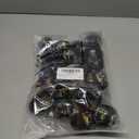 Giegxin 24 Pcs Nativity Scene Christmas Tree Ornaments Black Fabric Hanging Balls Christian Xmas Tree Ornament Religious Printing Pendant Gifts for Church Christmas Decorations Home Party Favors