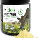 Colostrum Supplement, 100% Grass Fed, from Organic Farms, Colostrum Powder for Immunity, Gut Health, Wellness - Made with Regenerative Farming Practices, 30 Day Supply, Unflavored (2.11 Ounce (Pack of 1))