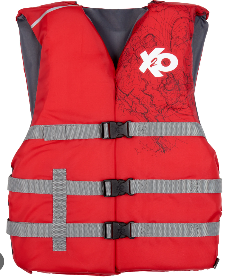 Di X20 Universal Life Vest, Red