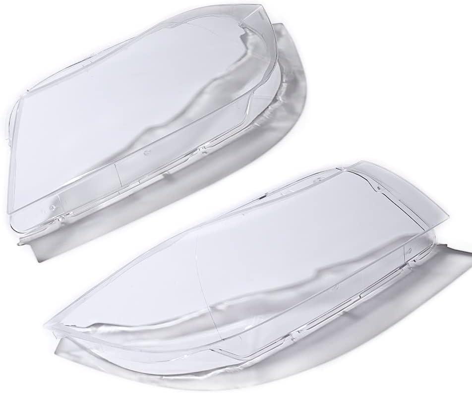 Astra Depot Pair Xenon Headlight Lens Covers for BMW 3 E90 E91 2005-2011
