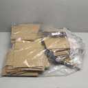 6x4x4 inches Shipping Boxes 50 Pack, Kraft Corrugated Small Cardboard Boxes for Mailing Packing, Brown