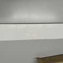 COUKIU Bathroom Vanity Sink Backsplash/Sidesplash (White Engineered Marble, 4" x 22")