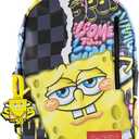 Nickelodeon SpongeBob SquarePants Backpack for Teens, 16.5in School Bookbag, Medium