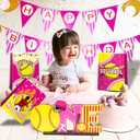 JOYGATHER 24 Pcs Softball Party Favors Bags with Handles, Softball Goodie Gift Candy Treat Snack Paper Bags with 3 Different Types for Birthday Party Supplies Baby Shower Decorations