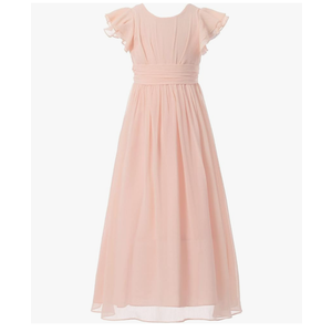 Junior Bridesmaid Dress Prom Party Dresses Long Flower Girl's Dress.12