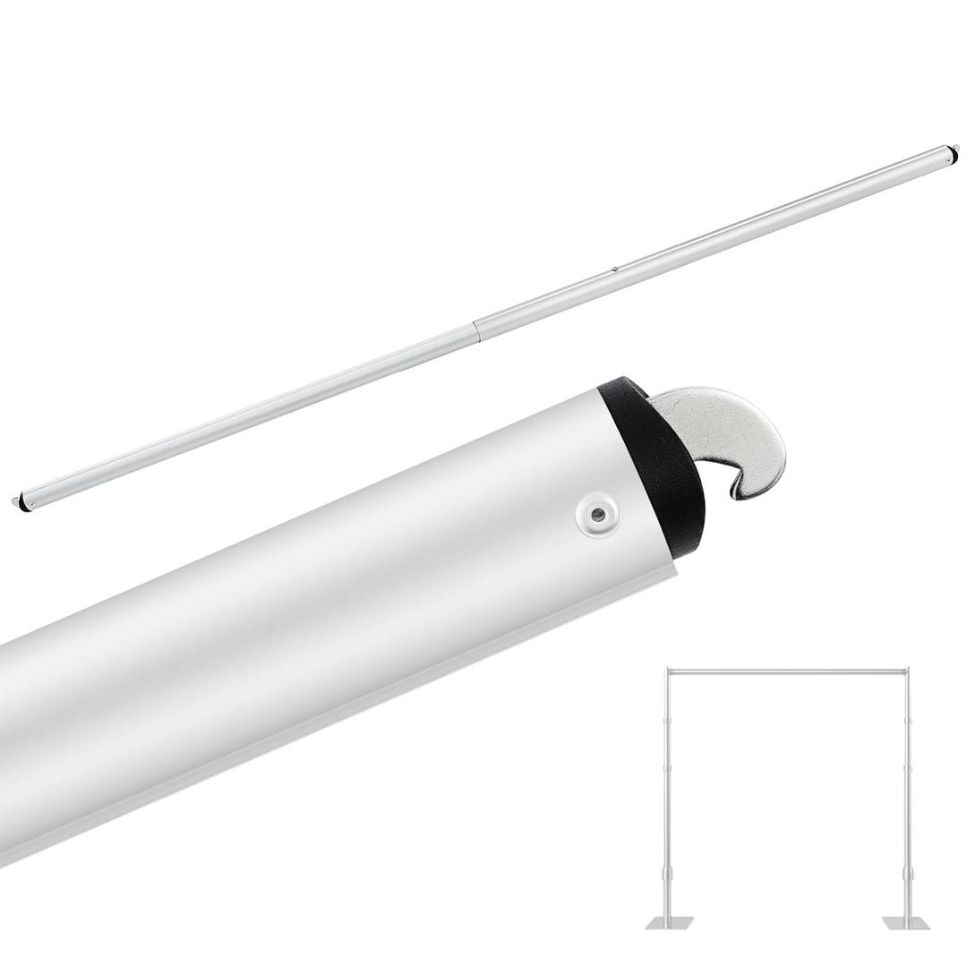 Zonon 1 Pcs 3-5ft Adjustable Crossbar for Backdrop Stand