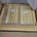 Vertical Shoe Rack-Tall Narrow Shoe Rack Organizer for Small Spaces,17Tier Bamboo Shoen Shelf for Entryway,Closet,Corner,Doorway,Skinny Shoe Shelf Space Saving Shoe storage,Free Stackable DIY (Brown)