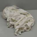 Natural Pinch Pleated Linen Farmhouse Curtains 84 Inches Long for Living Room Bedroom Semi Sheer Light Filtering Privacy Pleat Drapes with Hooks Rings Back Tab Drapes Cream Ivory (40"W x 84" L (Pack of 1)