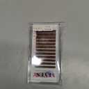 VEYES INC Colored Lash Extensions 03 05 07 15 C/D Curl 8-16mm Mixed Length Tray, Premium Individual Silk Eyelashes, Professional Supplies for Lash Techs (Light Brown 0.07 C 8-16mm)