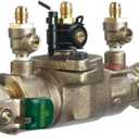 Watts LF007 Series 3/4" Lead-Free Copper Silicon Alloy Double Check Valve Backflow Preventer Assembly, Quarter Turn Shutoff, Single Top Entry, NPT Connections, Freeze Sensor, Modular Design (0.75 Inch)
