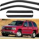 Window Visors Rain Guards for 2002-2009 Chevy Trailblazer, Out-Channel Window Vent Wind Deflectors Visors Shades for 2006-2009 Trailblazer SS