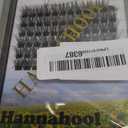 Handmade D Curl 10-20mm to Choose 120Pcs Natural long Individual Thick Base Cluster Eyelashes Dramatic Look DIY Volume Eye Lashes Extensions (14mm)