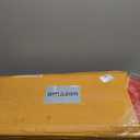 Amazon Basics Ladder Bookshelf Organizer, 5-Tier, Solid Rubberwood Frame, White Finish, 14D x 24.8W x 70.1H in