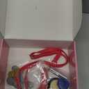 Juboury Play Purse for Little Girls, Pretend Play Accessories with Wallet, Toy Phone, Credit Card, Keys, Princess Pretend Makeup Girl Toys for 3 4 5 6 7 8 Years Old