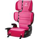 Diono Connect3 RXT 2-in-1 High Back Booster, Slim Fit 3-Across in Many Mid-Sized Sedans and SUVs, for Children from 40-120 lbs., Lightweight with Latch, Pink Cotton Candy