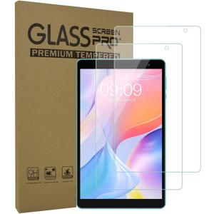 2-Pack Tablet Screen Protector for TECLAST P80T Tablet 8 Inch, Tempered Glass for TECLAST P80T, Anti-Scratch 9H Hardness Tempered Glass Film for TECLAST P80T