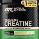 Optimum Nutrition Micronized Creatine Monohydrate Powder, Unflavored, 60 Servings, 300 Grams (Packaging May Vary) (EXP 02/10/28)
