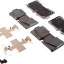 ACDelco Silver Front Brake Pad Set 14D2173CHF1 | GM 19431148 Ceramic Front Brake Pads for Select Cadillac Escalade, Chevy Silverado, Tahoe, Chevrolet Suburban, GMC Sierra, Yukon, and more