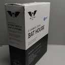 BIGBATBOX Wooden Bat House for Outdoors - Clean Your Backyard from Mosquitoes - Proven Box Kit to Attract Bats
