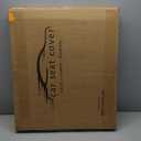 Car Seat Covers,Car Seat Protector Waterproof,Seat Covers Front Set, Car Seat Protectors,Automotive Seat Covers Fit for Most Cars Brown