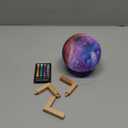 Moon Lamp, Night Light, 16 Colors Galaxy Lamp 3D Printing Moon Light with Stand/Remote Control/Touch/USB Rechargeable/Timer, Moon Night Light for Kids Friend, Home decor Mothers Day Gifts (4.8 inch)