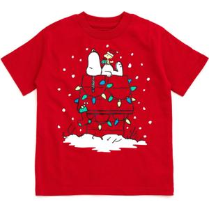 Peanuts Halloween Christmas Valentines Day July 4th St. Patrick's Day T-Shirt Toddler to Big Kid Sizes (2T - 18-20) (10-12)