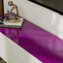 Purple Contact Paper 15.7"x196" Glossy Purple Peel and Stick Wallpaper for Kitchen Countertop/Cabinet Self Adhesive Waterproof Wall Paper Removable Decorative Vinyl