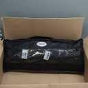 BWTJF Black Car Seat Cover 2 Pack, Universal Leather Front Seat Covers Bottom Protector, Anti-Slip and Full Wrapping Edge Compatible with Most of Vehicles - SUVs/ Sedans/ Pickup Trucks