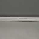 1" Cordless Mini Blinds, White Vinyl Light Filtering Blinds, 33" W x 36" H, Ideal for Indoor Windows, Office, Kitchen, Bathroom & Living Room
