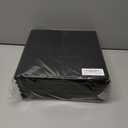 Large Cork Board Felt Wall Tiles, 47"x35" 12 Pack Felt Bulletin Board Pin Board with 48 Safe Removable Adhesive Tabs, 60 Push Pins, Alternative Cork Board for Walls Home Office (Black)