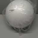 DIYASY 8’ Large White Foam Balls,1 Pack Giant Foam Balls,Smooth Solid Craft Balls for Christmas DIY Ornaments.