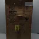 Industrial Bar Stools Swivel Pu Seat Vintage Kitchen Island Counter Stool 23-33inch Height Adjustable Rustic Shop Chair (Set of 2) (Silver)