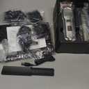 Jack & Rose Clippers and Trimmers Set, Cordless Hair Clippers for Men, Barber Clippers Set (Silvery)