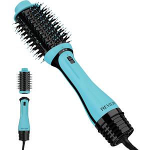 REVLON One Step Volumizer PLUS Hair Dryer and Styler | More Volume, Less Damage, and More Styling Control for Easy and Fast Salon-Style Blowouts, Plus Travel Friendly (Mint)