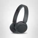 Sony WH-CH520 Wireless Headphones Bluetooth On-Ear Headset with Microphone and up to 50 Hours Battery Life with Quick Charging, Black