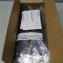 KEMIMOTO Seat Side Pad Assembly Compatible with 2017-2025 Can-Am Maverick X3 MAX and Maverick R, PU Foam Seat Side Cushion for UTV Accessories, Thigh Protection Comfort Pillow(1 Pair) (Black)