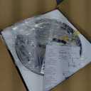 LEONTYNE 12 Inch Mini Chandelier LED Crystal Ceiling Light 2 Layers Flush Mount Ceiling Light Modern Chandeliers Lighting for Bedroom Hallway Staircase Kitchen Bathroom (6000K Cool White)