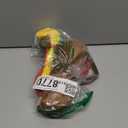 4 Pcs Deer Antler Dog Ears Headband, Christmas Reindeer Antlers Headbands, Headband+Nose+Red Choker+Tail (Yellow)