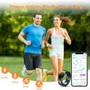 Delcast Smart Ring for Women Men-Wearable Fitness Tracker with Sleep Tracking Heart Rate Healthy Monitor Ring Activity Monitoring Steps Calories (11)