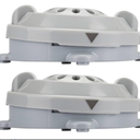 Pipeless Magnetic Jet Head BF-004 Replacement for LURACO Jet Motor Pedicure SPA Chair Part - Contains Propeller and Cover (2 Pack)