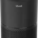 LEVOIT Air Purifier for Home Allergies Pet Hair in Bedroom, Covers Up to 1073 ft by 56W High Torque Motor, AHAM VERIFIDE, 3-in-1 Filter with HEPA Sleep Mode, Remove Dust Smoke Odor, Core300-P, Black